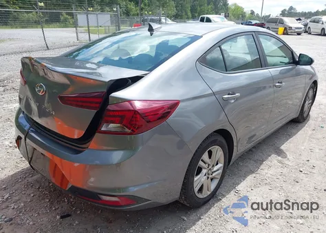 2019 Hyundai Elantra Sel from USA, damaged, VIN 5NPD84LFXKH403877